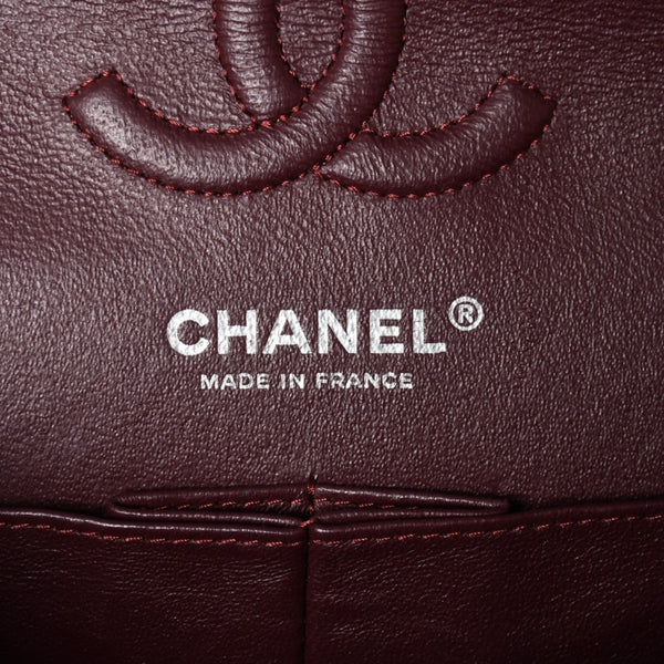 極美品 CHANEL シャネル マトラッセ23 Wフラップ Wチェーンショルダーバッグ 26番台 ココマーク キャビアスキン ブラック 中古 4a002997