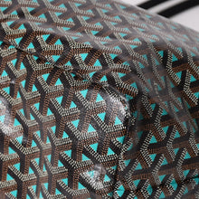 画像をギャラリービューアに読み込む, GOYARD ゴヤール トートバッグ サンルイPM クレール ヴォア 茶色 青 ブラック ブルー PVC シルバー金具 美品 中古 4a002838