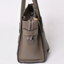画像をギャラリービューアに読み込む, CELINE セリーヌ バッグ ラゲージ マイクロ スリ グレー Handbag ハンドバッグ エディ期 美品 中古 4a002847