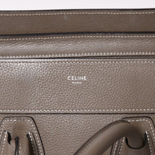 画像をギャラリービューアに読み込む, CELINE セリーヌ バッグ ラゲージ マイクロ スリ グレー Handbag ハンドバッグ エディ期 美品 中古 4a002847