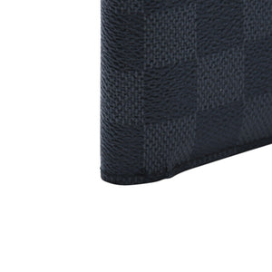 LOUIS VUITTON ルイヴィトン 財布 ポルトフォイユマルコ N63336 ダミエグラフィット ブラック 美品 中古 4a002856