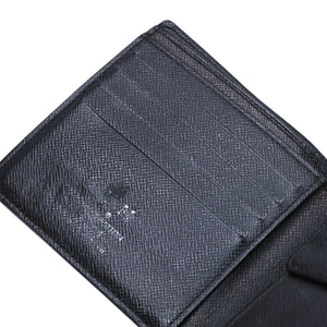 LOUIS VUITTON ルイヴィトン 財布 ポルトフォイユマルコ N63336 ダミエグラフィット ブラック 美品 中古 4a002856
