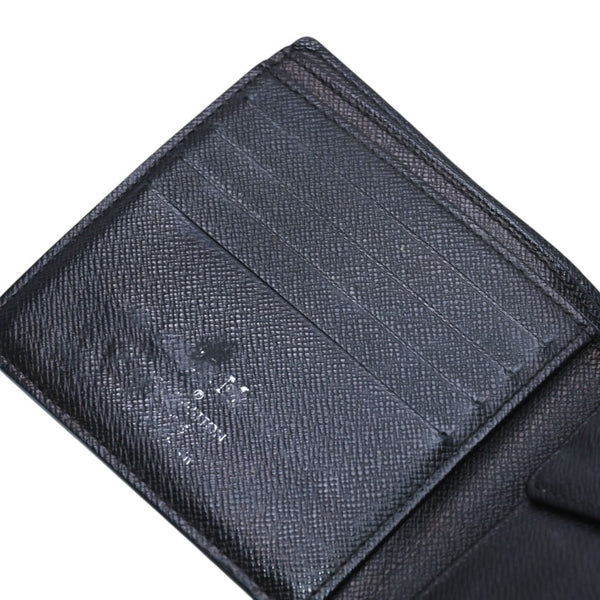 LOUIS VUITTON ルイヴィトン 財布 ポルトフォイユマルコ N63336 ダミエグラフィット ブラック 美品 中古 4a002856