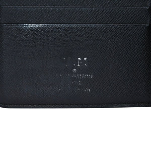 LOUIS VUITTON ルイヴィトン 財布 ポルトフォイユマルコ N63336 ダミエグラフィット ブラック 美品 中古 4a002856