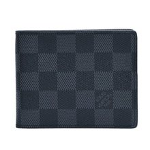 画像をギャラリービューアに読み込む, 極美品 LOUIS VUITTON ルイヴィトン 財布 ポルトフォイユパンス N41623 ダミエグラフィット ブラック 中古 4a002857