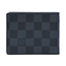 画像をギャラリービューアに読み込む, 極美品 LOUIS VUITTON ルイヴィトン 財布 ポルトフォイユパンス N41623 ダミエグラフィット ブラック 中古 4a002857