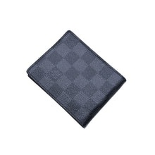 画像をギャラリービューアに読み込む, 極美品 LOUIS VUITTON ルイヴィトン 財布 ポルトフォイユパンス N41623 ダミエグラフィット ブラック 中古 4a002857