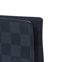 画像をギャラリービューアに読み込む, 極美品 LOUIS VUITTON ルイヴィトン 財布 ポルトフォイユパンス N41623 ダミエグラフィット ブラック 中古 4a002857