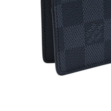 画像をギャラリービューアに読み込む, 極美品 LOUIS VUITTON ルイヴィトン 財布 ポルトフォイユパンス N41623 ダミエグラフィット ブラック 中古 4a002857