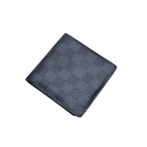 LOUIS VUITTON ルイヴィトン 財布 ポルトフォイユマルコ N63336 ダミエグラフィット ブラック 美品 中古 4a002856