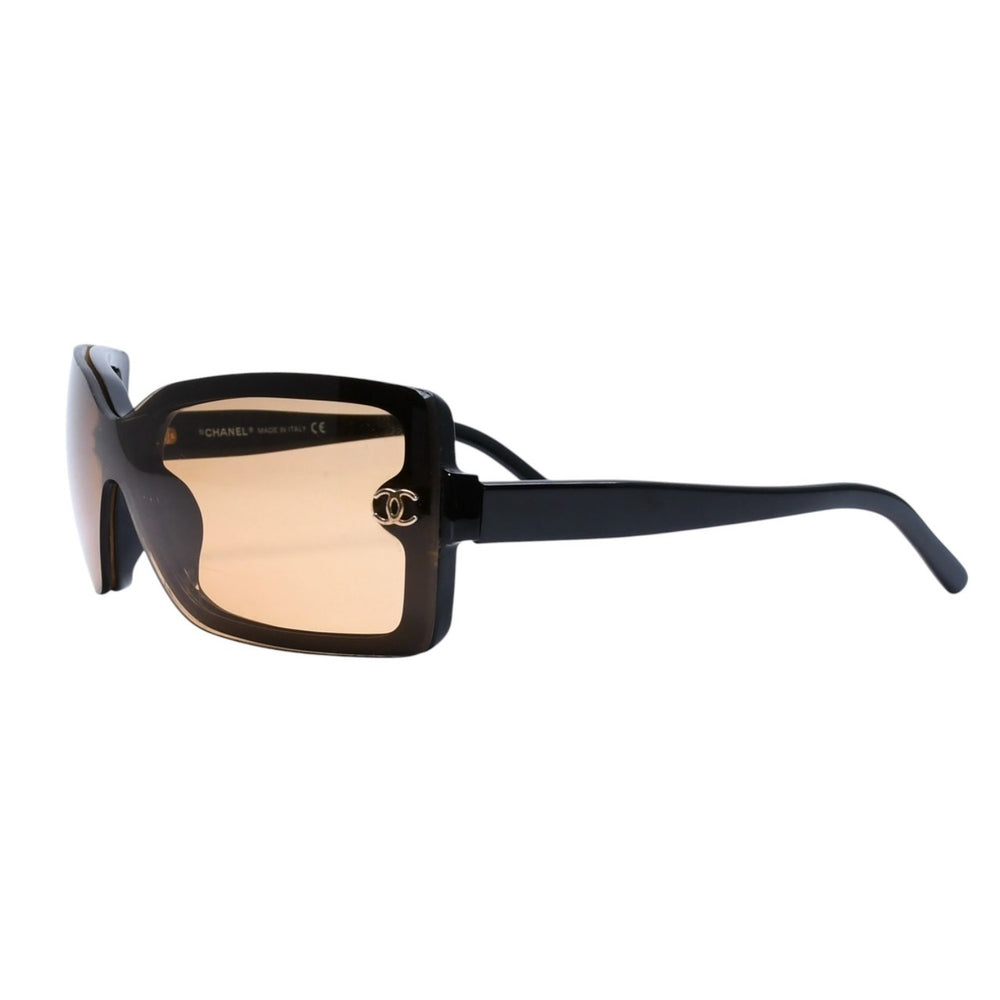 CHANEL シャネル サングラス アイウェア 5065 c.501/18 サイズSMALL 120 ココマーク ブラウン アセテート 美品 中古 4a002993