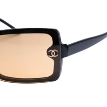 画像をギャラリービューアに読み込む, CHANEL シャネル サングラス アイウェア 5065 c.501/18 サイズSMALL 120 ココマーク ブラウン アセテート 美品 中古 4a002993