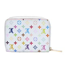 画像をギャラリービューアに読み込む, LOUIS VUITTON ルイヴィトン LV ジッピーコインパース 村上隆 M93741 コインケース マルチカラー 美品 中古 4a002845