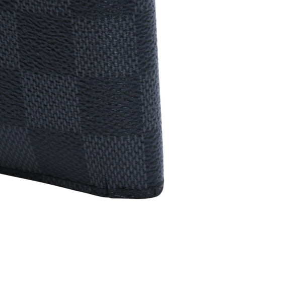 LOUIS VUITTON ルイヴィトン 財布 ポルトフォイユマルコ N63336 ダミエグラフィット ブラック 美品 中古 4a002856