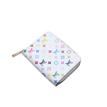 画像をギャラリービューアに読み込む, LOUIS VUITTON ルイヴィトン LV ジッピーコインパース 村上隆 M93741 コインケース マルチカラー 美品 中古 4a002845