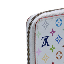 画像をギャラリービューアに読み込む, LOUIS VUITTON ルイヴィトン LV ジッピーコインパース 村上隆 M93741 コインケース マルチカラー 美品 中古 4a002845