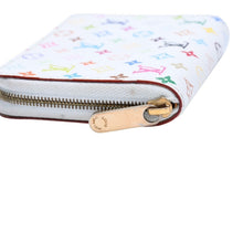 画像をギャラリービューアに読み込む, LOUIS VUITTON ルイヴィトン LV ジッピーコインパース 村上隆 M93741 コインケース マルチカラー 美品 中古 4a002845