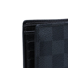 画像をギャラリービューアに読み込む, LOUIS VUITTON ルイヴィトン 財布 ポルトフォイユマルコ N63336 ダミエグラフィット ブラック 美品 中古 4a002856