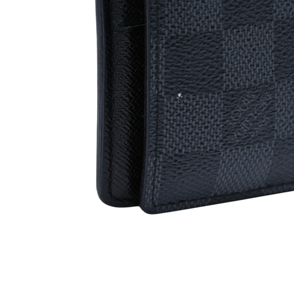 LOUIS VUITTON ルイヴィトン 財布 ポルトフォイユマルコ N63336 ダミエグラフィット ブラック 美品 中古 4a002856