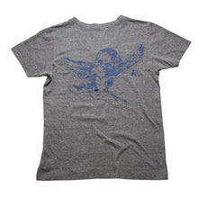 画像をギャラリービューアに読み込む, CHROME HEARTS クロムハーツ × FOTI フォティ ミスラーレン Vネック半袖Tシャツ サイズL ジャービス ラメ 霜降りグレー 美品 中古 4a002862