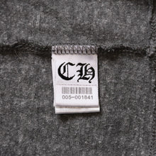 画像をギャラリービューアに読み込む, CHROME HEARTS クロムハーツ × FOTI フォティ ミスラーレン Vネック半袖Tシャツ サイズL ジャービス ラメ 霜降りグレー 美品 中古 4a002862