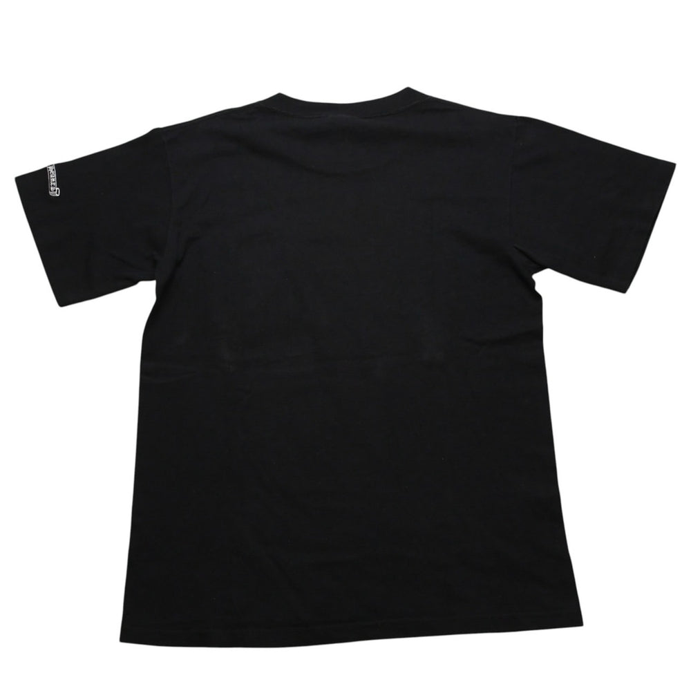 CHROME HEARTS クロムハーツ セメタリークロス 半袖Tシャツ サイズM スクロールラベルロゴ シングルステッチ ブラック 美品 中古 4a002865