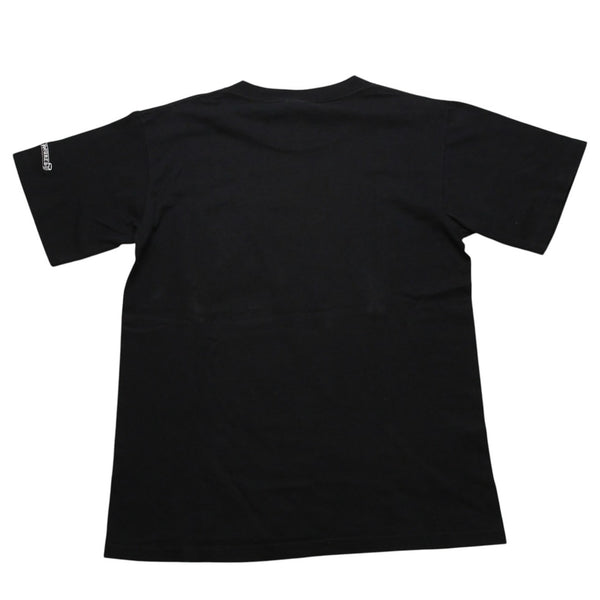 CHROME HEARTS クロムハーツ セメタリークロス 半袖Tシャツ サイズM スクロールラベルロゴ シングルステッチ ブラック 美品 中古 4a002865