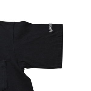 CHROME HEARTS クロムハーツ セメタリークロス 半袖Tシャツ サイズM スクロールラベルロゴ シングルステッチ ブラック 美品 中古 4a002865