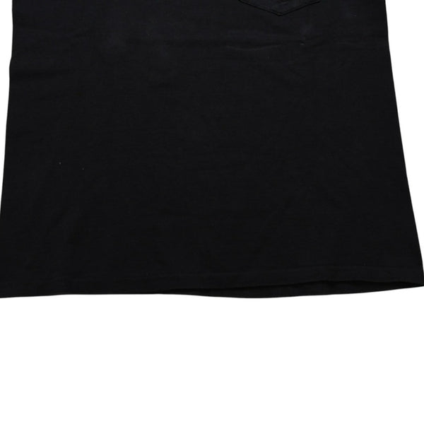CHROME HEARTS クロムハーツ セメタリークロス 半袖Tシャツ サイズM スクロールラベルロゴ シングルステッチ ブラック 美品 中古 4a002865