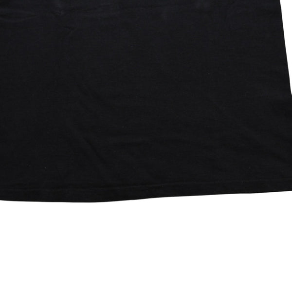 CHROME HEARTS クロムハーツ セメタリークロス 半袖Tシャツ サイズM スクロールラベルロゴ シングルステッチ ブラック 美品 中古 4a002865
