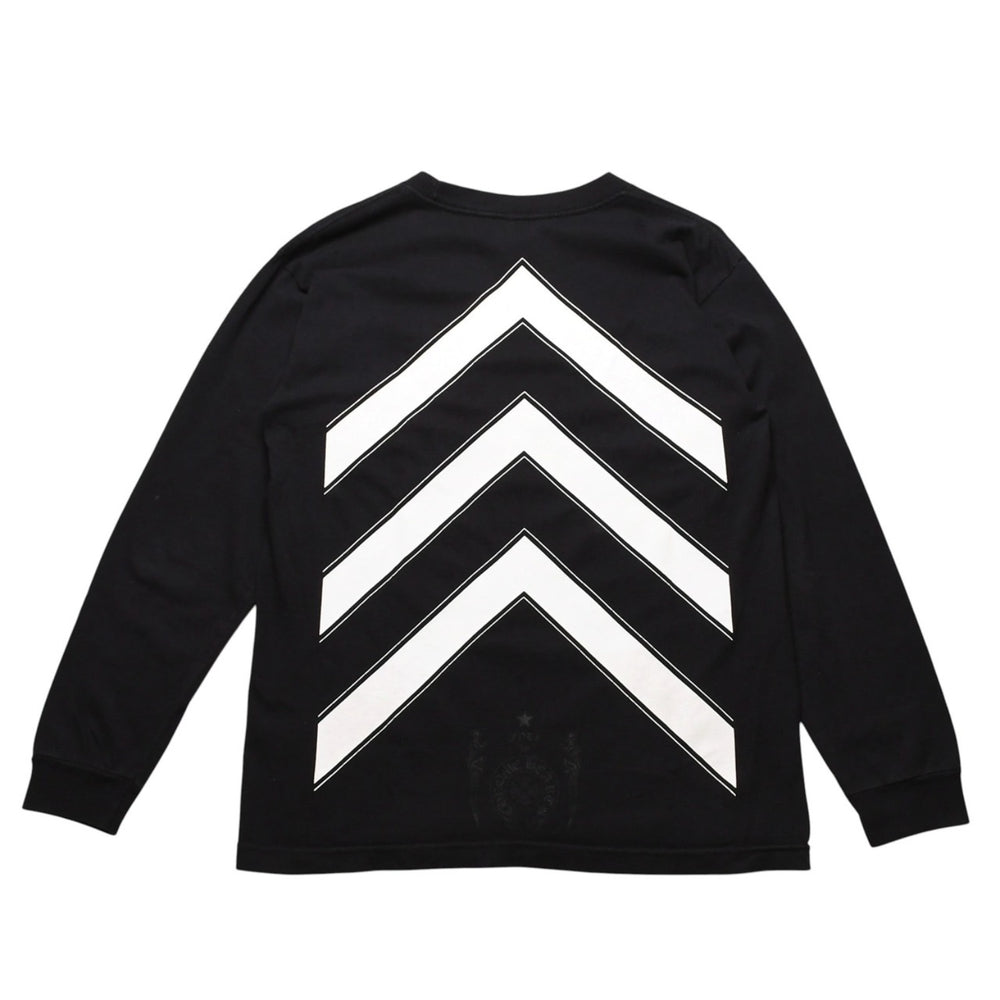 CHROME HEARTS クロムハーツ × FOTI フォティ 22SS JOE FOTI EXHIBITION 長袖Tシャツ サイズM ブラック 美品 中古 4a002864