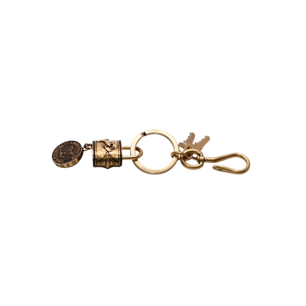 New and unused LOUIS VUITTON Lobster Charm Keychain M03180 P9 Padlock Used 4a002902