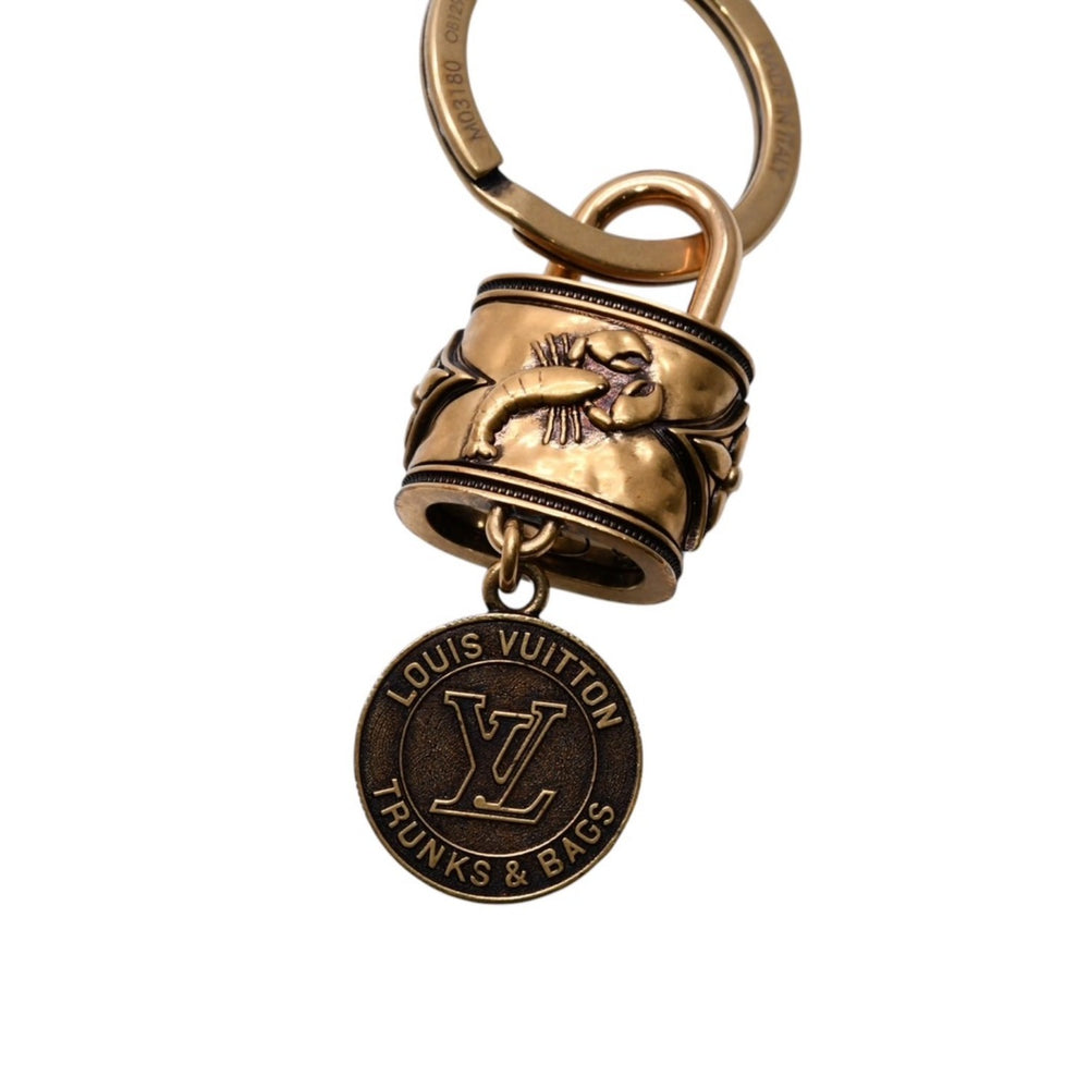 New and unused LOUIS VUITTON Lobster Charm Keychain M03180 P9 Padlock Used 4a002902