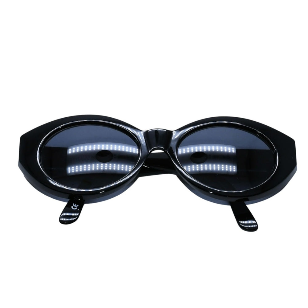 Gianni Versace ジャンニヴェルサーチ サングラス アイウェア 480/H 852 メデューサ ラインストーン メタル アセテート 美品 中古 4a002492