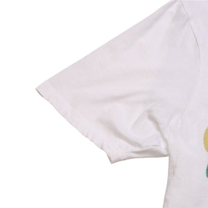 極美品 LOEWE ロエベ Tシャツ 23SS Paula’s Ibiza プリント Tシャツ カットソー 半袖 白 ホワイト 中古 4a002594