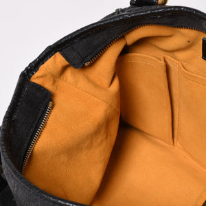 LOUIS VUITTON ルイヴィトン ネオカヴィ MM ハンドバッグ M95351 モノグラム デニム ブラック 2WAY ゴールド金具 美品 中古 4a002877