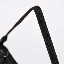画像をギャラリービューアに読み込む, PRADA プラダ ナイロン アクセサリーポーチ ミニバッグ Re-Nylon トライアングルロゴ ブラック シルバー金具 美品 中古 4a003020