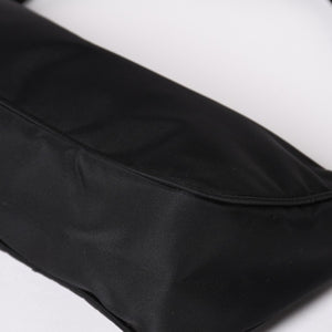 PRADA プラダ ナイロン アクセサリーポーチ ミニバッグ Re-Nylon トライアングルロゴ ブラック シルバー金具 美品 中古 4a003020