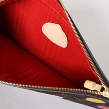 画像をギャラリービューアに読み込む, 新品同様 LOUIS VUITTON ルイヴィトン LV×YK ネヴァーフルＭＭ M46381 草間彌生 モノグラム ブラウン 中古 4a002836