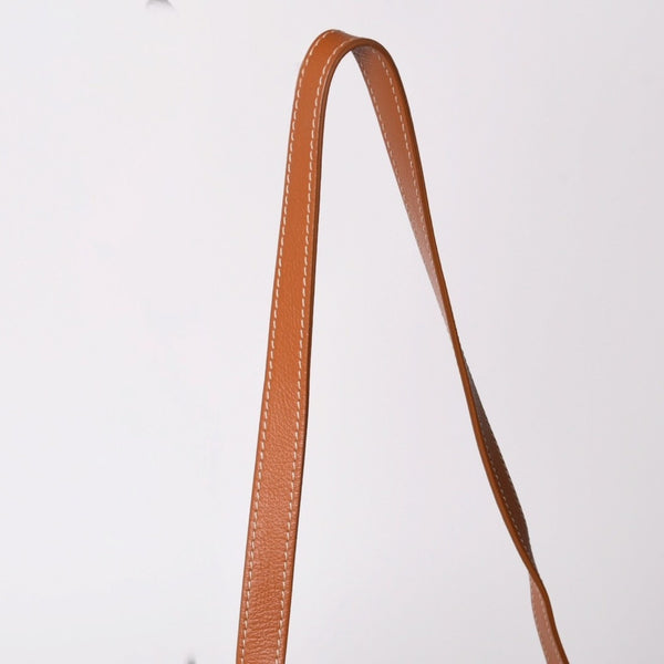 New and unused GOYARD Petitfro bucket bag brown shoulder bag coated canvas calfskin used 4a002823
