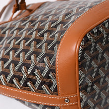 画像をギャラリービューアに読み込む, 新品未使用 GOYARD ゴヤール プティフロ バケット バッグ ブラウン ショルダーバッグ コーティングキャンバス カーフスキン 中古 4a002823
