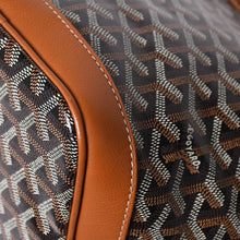 画像をギャラリービューアに読み込む, 新品未使用 GOYARD ゴヤール プティフロ バケット バッグ ブラウン ショルダーバッグ コーティングキャンバス カーフスキン 中古 4a002823