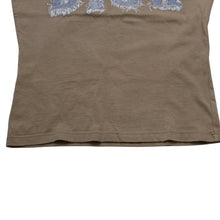 画像をギャラリービューアに読み込む, Christian Dior クリスチャンディオール タンクトップ 3P16155302 サイズ38 デニムロゴ サンドカーキ ガリアーノ期 美品 中古 4a002893