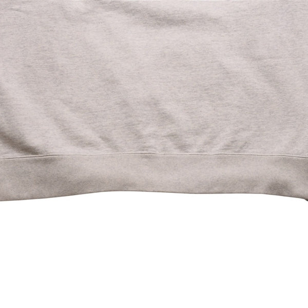 Supreme シュプリーム Double S Crewneck 2022SS ヘザーオートミール スウェット SW クルーネック リンガーネック XLサイズ 美品 中古 4a003062