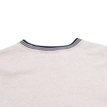 画像をギャラリービューアに読み込む, Supreme シュプリーム Double S Crewneck 2022SS ヘザーオートミール スウェット SW クルーネック リンガーネック XLサイズ 美品 中古 4a003062