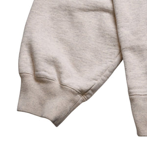 Supreme シュプリーム Double S Crewneck 2022SS ヘザーオートミール スウェット SW クルーネック リンガーネック XLサイズ 美品 中古 4a003062