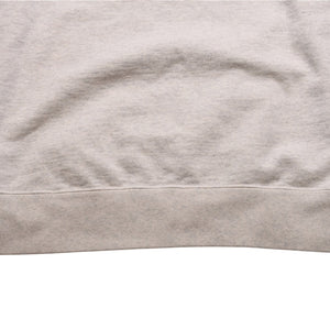 Supreme シュプリーム Double S Crewneck 2022SS ヘザーオートミール スウェット SW クルーネック リンガーネック XLサイズ 美品 中古 4a003062