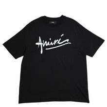 画像をギャラリービューアに読み込む, 極美品 AMIRI アミリ 半袖Tシャツ AMTOJR1020 サイズXL プリント コットン ブラック 中古 4a003416