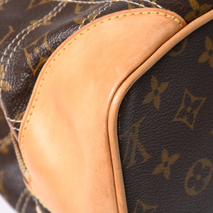 LOUIS VUITTON ルイヴィトン リヴェット ハンドバッグ M40140 モノグラム PVC レザー ブラウン ゴールド金具 中古 美品 中古 4a002907