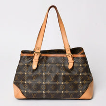 Load image into Gallery viewer, LOUIS VUITTON ルイヴィトン リヴェット ハンドバッグ M40140 モノグラム PVC レザー ブラウン ゴールド金具 中古 美品 中古 4a002907